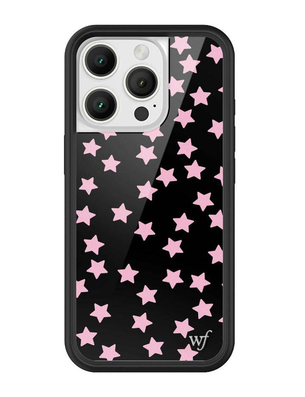 Wildflower iPhone case 16 Pro Super Cute Star Pink