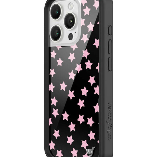 Wildflower iPhone case 16 Pro Super Cute Star Pink