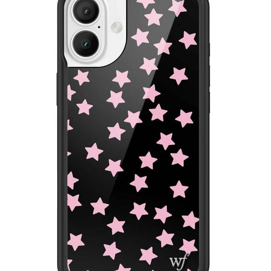 Wildflower iPhone case 16 Plus Super Cute Star Pink