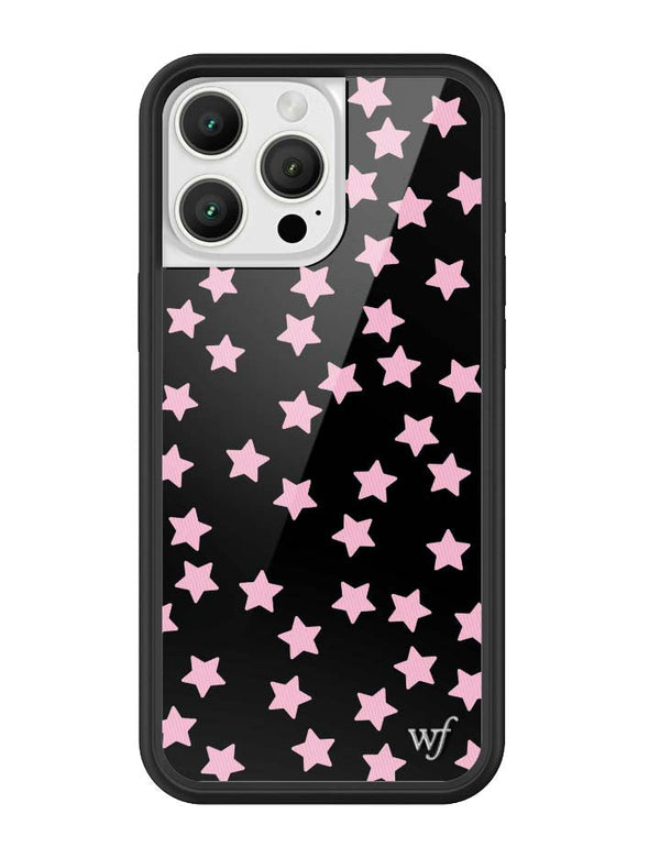 Wildflower iPhone case 16 Pro Max Super Cute Star Pink