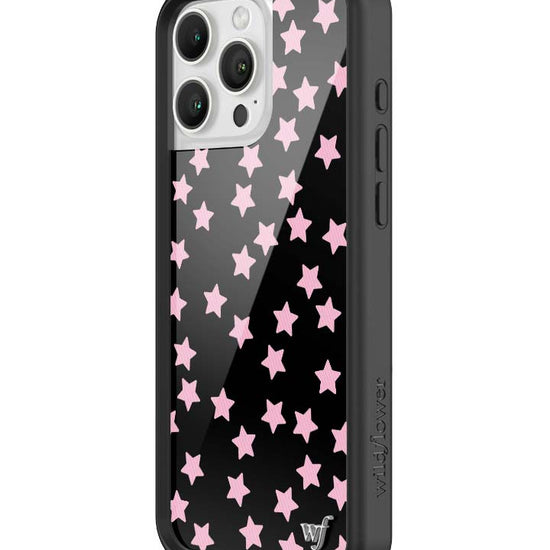 Wildflower iPhone case 16 Pro Max Super Cute Star Pink