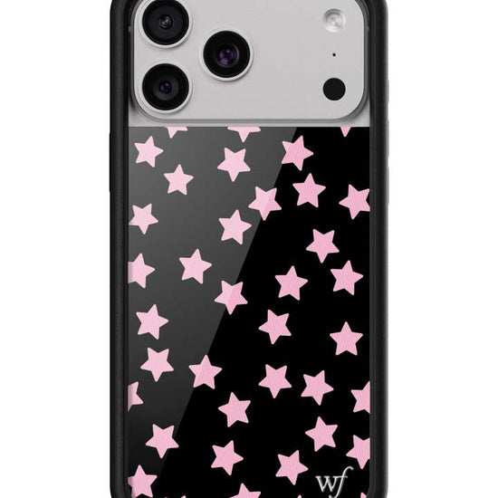 Wildflower iPhone case 17 Pro Max Super Cute Star Pink