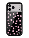 Wildflower iPhone case 17 Pro Max Super Cute Star Pink
