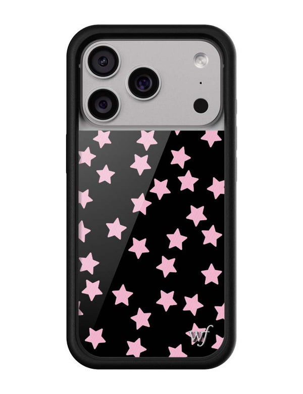 Wildflower iPhone case 18 Pro Super Cute Star Pink