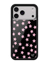 Wildflower iPhone case 18 Pro Max Super Cute Star Pink