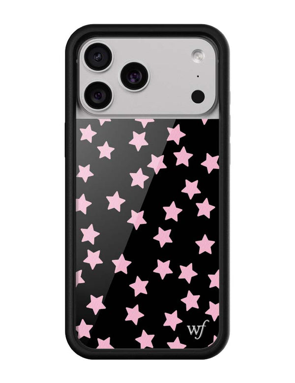 Wildflower iPhone case 18 Pro Max Super Cute Star Pink