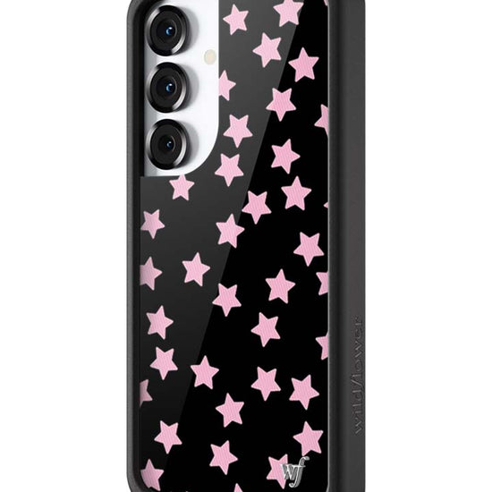 Wildflower Galaxy S25 case Super Cute Stars Pink