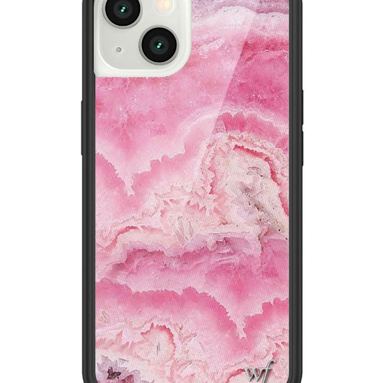wildflower pink stone iphone 13