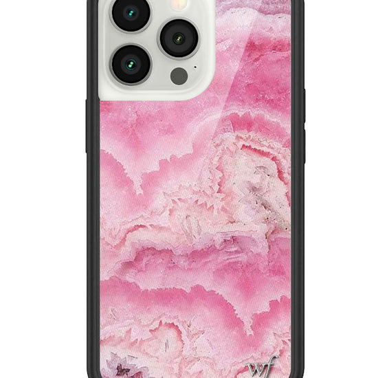 wildflower pink stone iphone 13pro