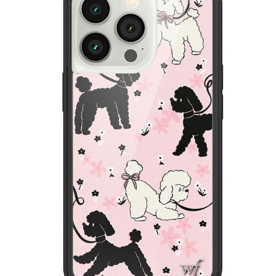 wildflower poodle doodles iphone 13pro case