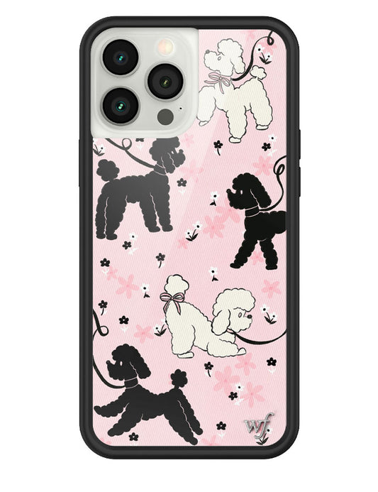 wildflower poodle doodles iphone 13promax case