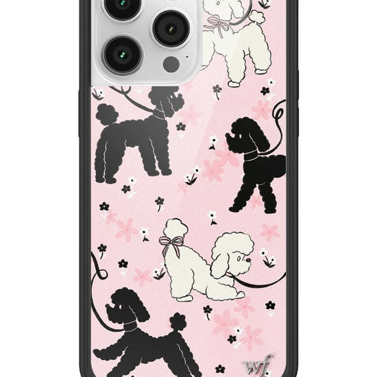 wildflower poodle doodles iphone 14promax case