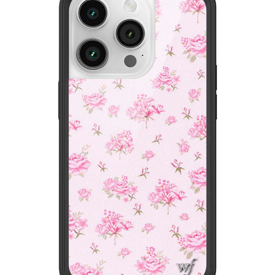 Wildflower iPhone case 14 Pro Forget Me Not Floral Pink Cute