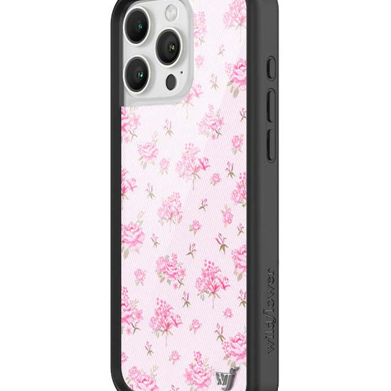 Wildflower iPhone case 16 Pro Max Forget Me Not Floral Pink Cute