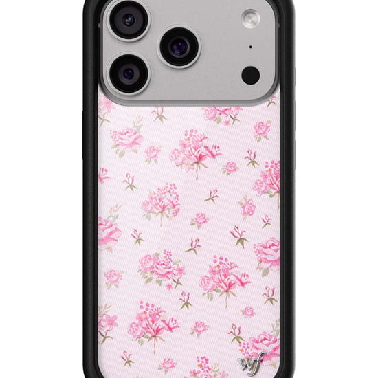 Wildflower iPhone case 18 Pro Forget Me Not Floral Pink Cute