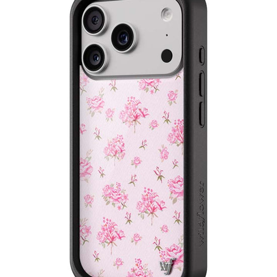 Wildflower iPhone case 18 Pro Forget Me Not Floral Pink Cute