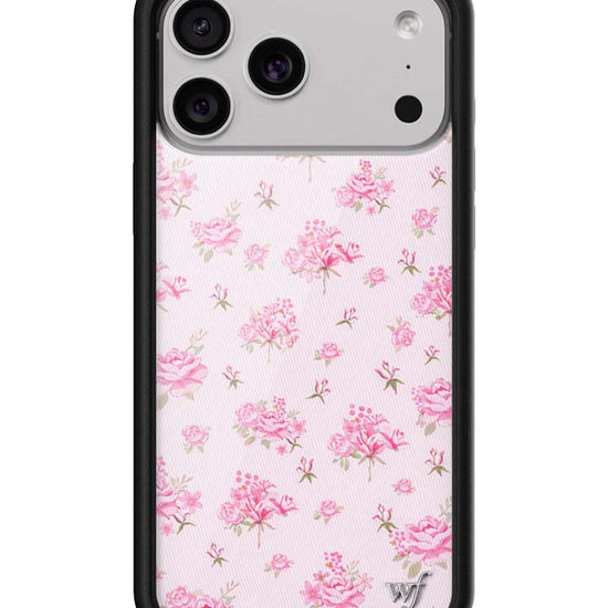 Wildflower iPhone case 18 Pro Max Forget Me Not Floral Pink Cute