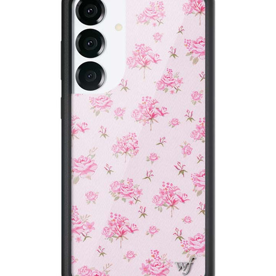 Wildflower Galaxy S25 case Plus Forget Me Not Floral Pink Cute