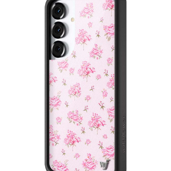 Wildflower Galaxy S25 case Plus Forget Me Not Floral Pink Cute
