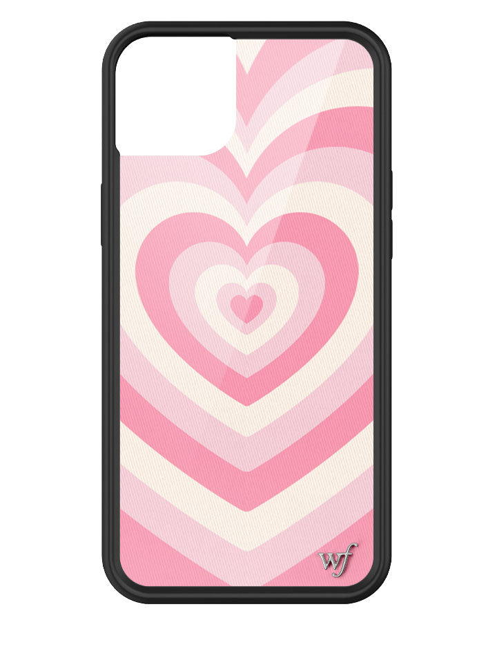 Wildflower iPhone case 14 Plus Latte Love Rose Pink Cute
