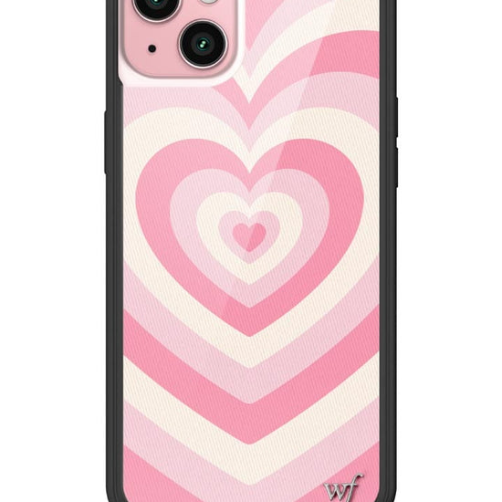 wildflower rose latte love iphone 15plus case