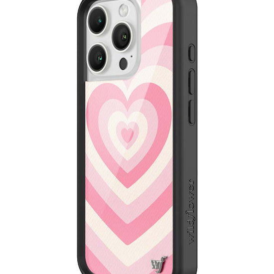 Wildflower iPhone case 16 Pro Latte Love Rose Pink Cute