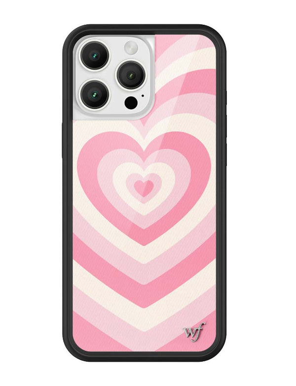 Wildflower iPhone case 16 Pro Max Latte Love Rose Pink Cute
