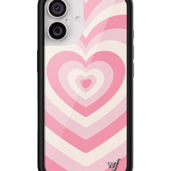 Wildflower iPhone case 17 Latte Love Rose Pink Cute