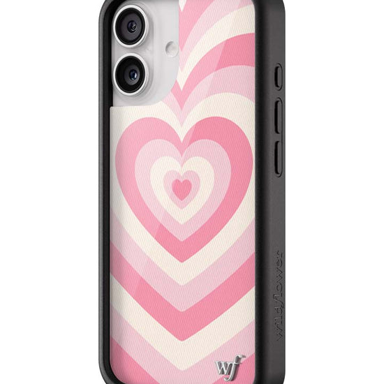 Wildflower iPhone case 17 Latte Love Rose Pink Cute