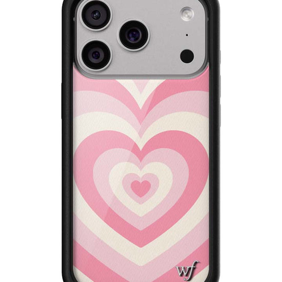 Wildflower iPhone case 17 Pro Latte Love Rose Pink Cute