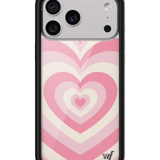 Wildflower iPhone case 18 Pro Max Latte Love Rose Pink Cute