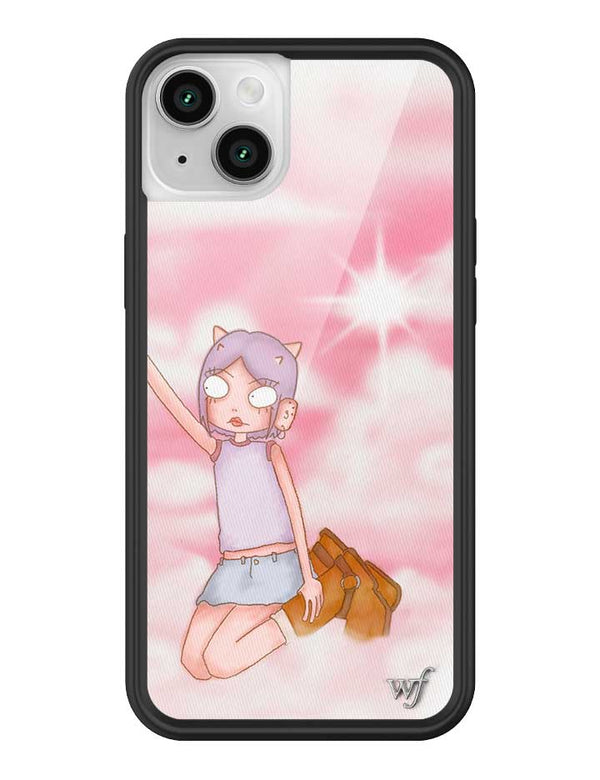 Wildflower iPhone case 14 Plus Enya Pink Clouds Pink Cute