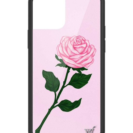 Wildflower iPhone case 12/12 Pro Pink Rose Flowers Cute