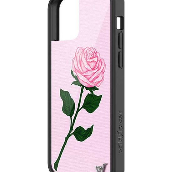 Wildflower iPhone case 12/12 Pro Pink Rose Flowers Cute