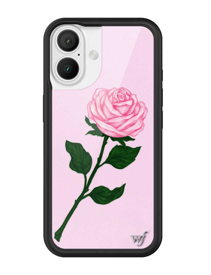 ROSE rosie iPhoneケース　iPhone 16 Plus PIRO2016-Pink-Rose-iPhone-16-