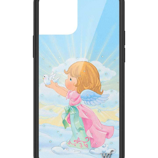 Wildflower iPhone case 12/12 Pro Precious Moments Angel Sweet Blue