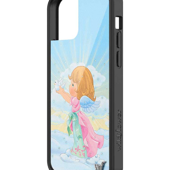Wildflower iPhone case 12/12 Pro Precious Moments Angel Sweet Blue