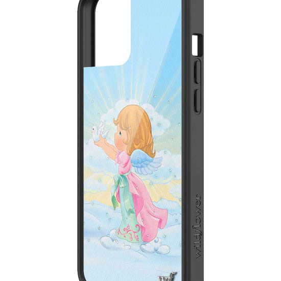 Wildflower iPhone case 12 Pro Max Precious Moments Angel Sweet Blue