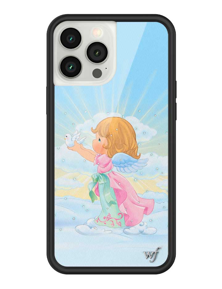 Wildflower iPhone case 13 Pro Max Precious Moments Angel Sweet Blue