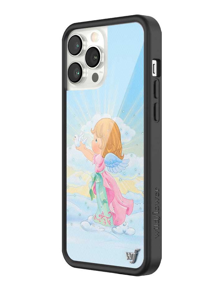 Wildflower iPhone case 13 Pro Max Precious Moments Angel Sweet Blue