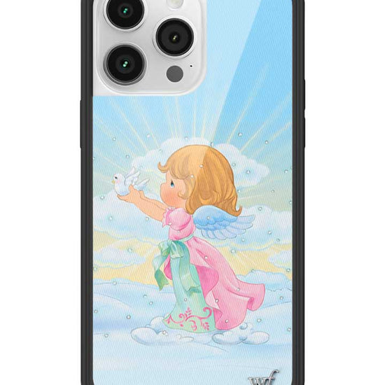 Wildflower iPhone case 14 Pro Max Precious Moments Angel Sweet Blue