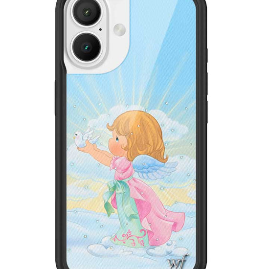 Wildflower iPhone case 16 Precious Moments Angel Sweet Blue