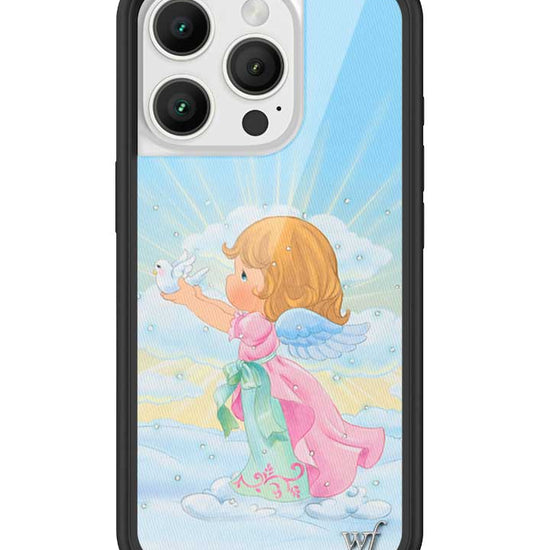 Wildflower iPhone case 16 Pro Precious Moments Angel Sweet Blue