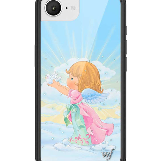 Wildflower iPhone case 16e Precious Moments Angel Sweet Blue