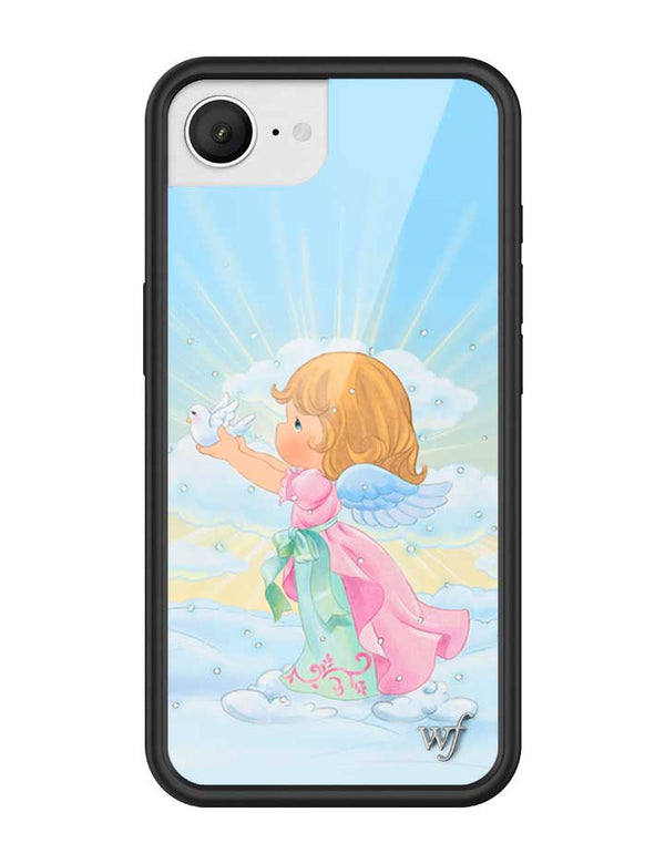 Wildflower iPhone case 17e Precious Moments Angel Sweet Blue