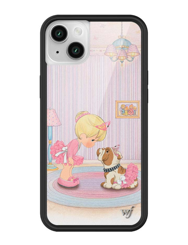 Wildflower iPhone case 13 Precious Moments Ballerina Bulldog Pink Cute