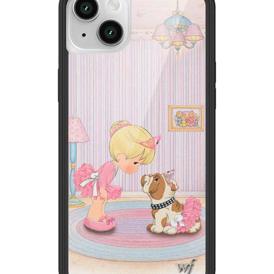 Wildflower iPhone case 14 Precious Moments Ballerina Bulldog Pink Cute