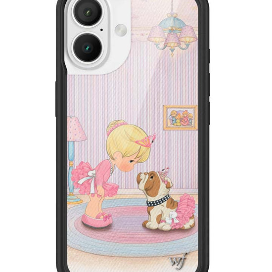 Wildflower iPhone case 16 Precious Moments Ballerina Bulldog Pink Cute