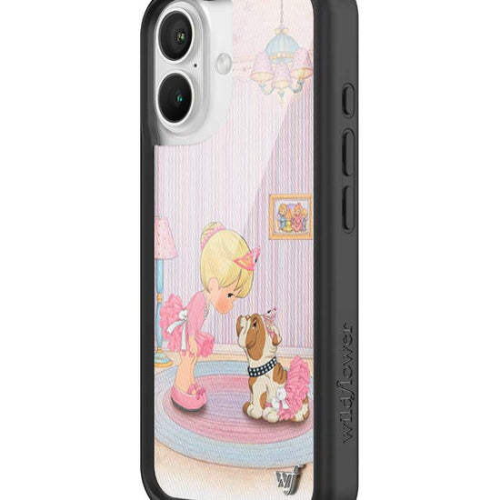 Wildflower iPhone case 16 Precious Moments Ballerina Bulldog Pink Cute