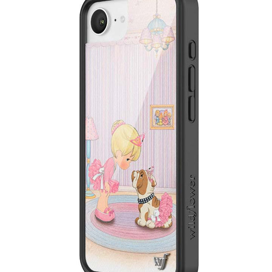 Wildflower iPhone case 16e Precious Moments Ballerina Bulldog Pink Cute